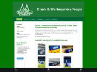 fregin-druck-werbeservice.de Webseite Vorschau