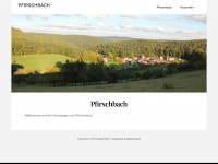 pfirschbach.de Webseite Vorschau