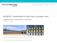 mayberg.eu Webseite Vorschau