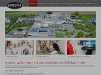 ortema-jobs.de Webseite Vorschau