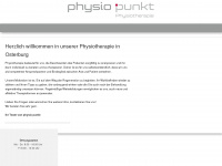 physiopunkt-osterburg.de Webseite Vorschau