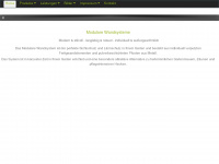 modulare-wandsysteme.com Webseite Vorschau