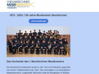 neunkirchnermusikverein.at Webseite Vorschau