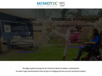 memotec-gruppe.de Webseite Vorschau