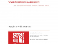 walkenrieder-kreuzgangkonzerte.de Webseite Vorschau