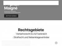 ramaigne.de Webseite Vorschau