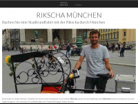 rikscha-guide-muenchen.de Webseite Vorschau