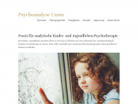 psychoanalyse-unsin.de Webseite Vorschau