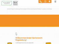 kuechenwerk-regensburg.de Webseite Vorschau