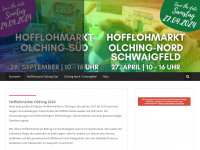 hofflohmarkt-olching.de Webseite Vorschau
