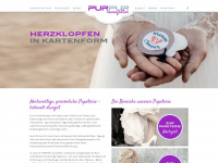 purpur-manufaktur.com Webseite Vorschau