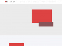 ligant.de Webseite Vorschau