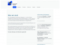 evangelische-gemeinschaft-uplengen.de Webseite Vorschau