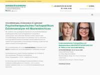 universitaetslehrgang-existenzanalyse.at Webseite Vorschau