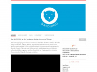 bayduino.com Webseite Vorschau