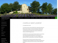 chapellestlaurent.com Webseite Vorschau