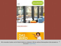 goldaecker.ch Webseite Vorschau