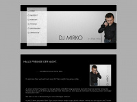 mirko-dj.de Webseite Vorschau