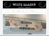 white-sharks-hannover.de Webseite Vorschau