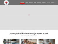 vaterpolo-primorje.hr Webseite Vorschau
