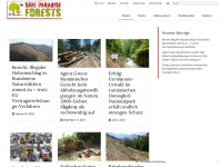 saveparadiseforests.eu Webseite Vorschau