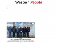westernpeople.ie Webseite Vorschau