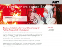 pmt-ag.ch Webseite Vorschau