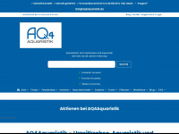 aq4aquaristik.de Webseite Vorschau
