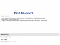 pino-couleurs.com Webseite Vorschau