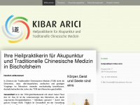 heilpraktikerin-arici.de Webseite Vorschau