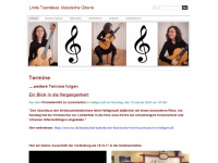 klassischegitarre.weebly.com Webseite Vorschau