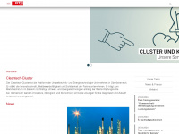 cleantech-cluster.at Webseite Vorschau