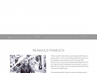 ponesch.com Webseite Vorschau