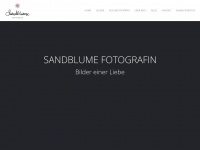 sandblume.at Webseite Vorschau
