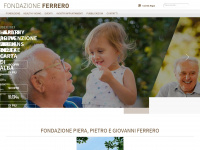 fondazioneferrero.it Webseite Vorschau