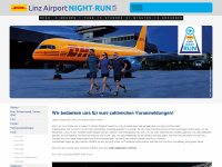 airportnightrun.at Webseite Vorschau