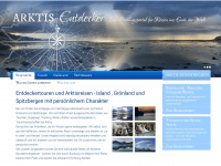 arktisentdecker.de Webseite Vorschau