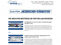 msv-museum.de Webseite Vorschau