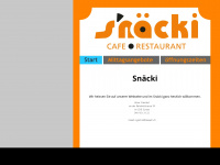 snäcki.ch Webseite Vorschau