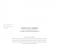 hotel-samson.at Webseite Vorschau