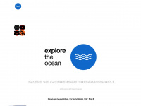 explore-the-ocean.com Webseite Vorschau