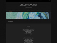 gregornawrot.com Webseite Vorschau