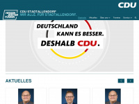 cdu-stadtallendorf.de Webseite Vorschau