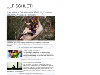 schleth.com Webseite Vorschau