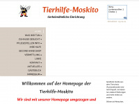 tierhilfe-moskito.de Webseite Vorschau