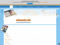 vitaminde.de Webseite Vorschau