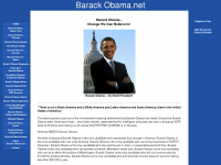 barackobama.net Webseite Vorschau