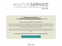 kulturservice-ruhr.de Webseite Vorschau