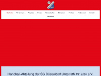 sgu-handball.de Webseite Vorschau