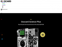 oxocard.ch Webseite Vorschau